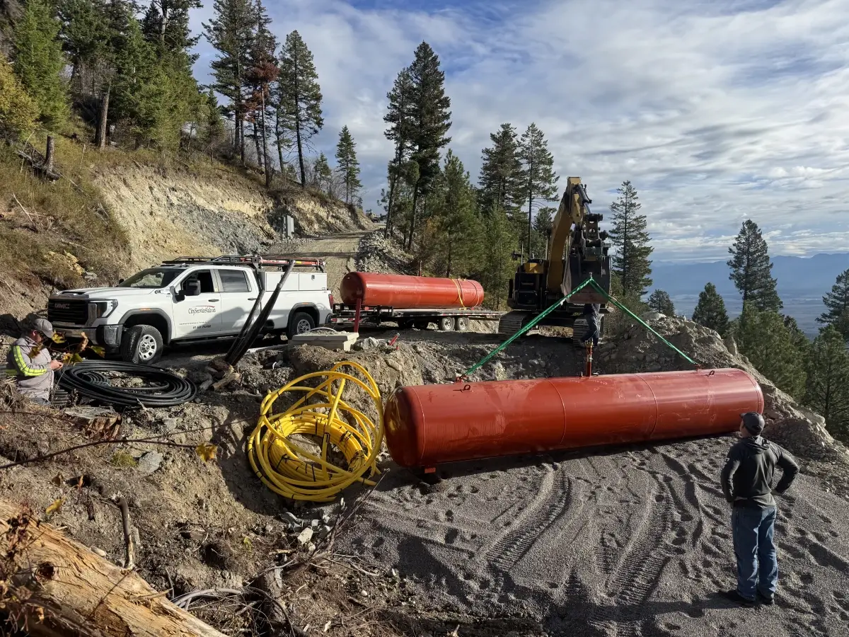 Installing Propane Distribution System - 2