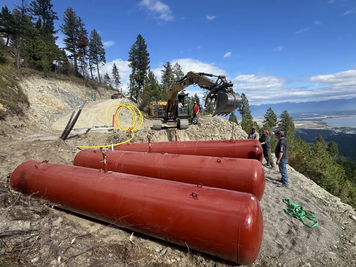 Installing Propane Distribution System - 3