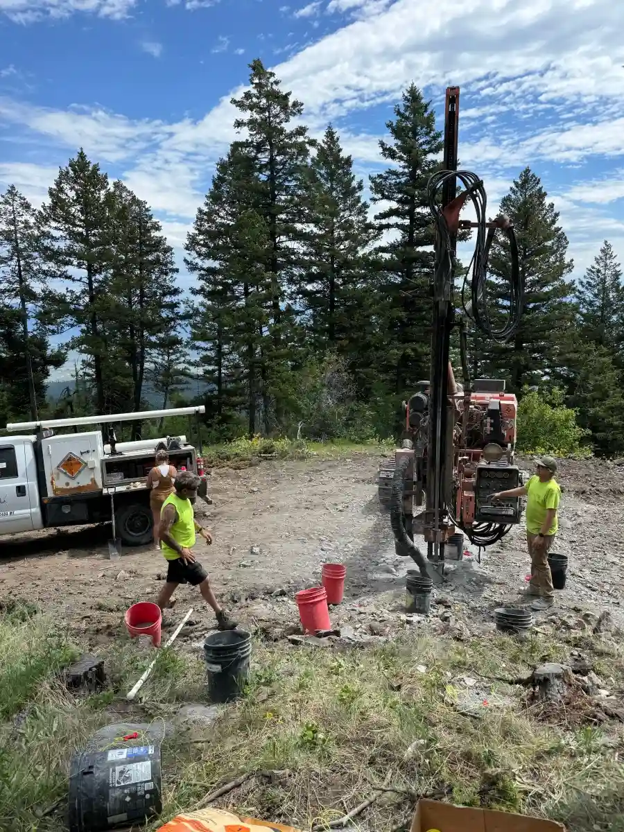 Preparing to Demolish Rock Using Dynamite - 1